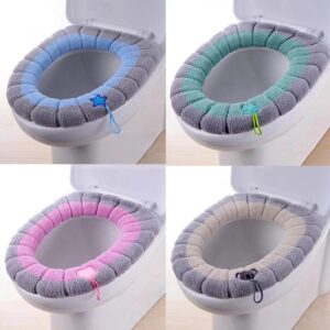 Original Soft Toilet Seat Cover Hold Winter Warm Washable Bathroom Accessories