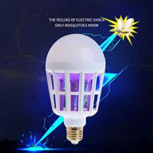 Electronic Mosquito Killer Bulb Night Light 12W- ( Holder Type Pin ) Set of 2