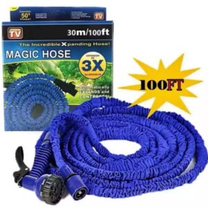 Magic Hose 100FT Expandable Pipe for Garden, Home ,Car Washing,