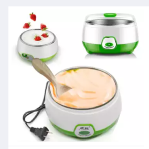 Dahi Maker Yogurt Culture Machine Plastic and Stainless Steel 1L Automatic Yogurt Make