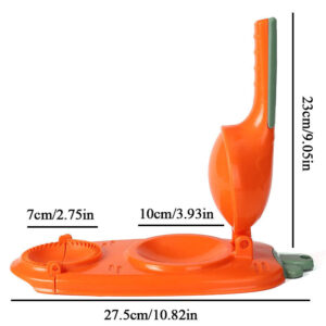 Manual Dough Presser, 2 In 1 Dumpling Maker, Momo Press Wrapper, Kitchen Dumpling Making Tool