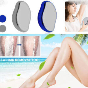 Nano Crystal Physical Hair Removal Crystal Hair Eraser Painless Safe Epilator Reusable Glass Hair Removal