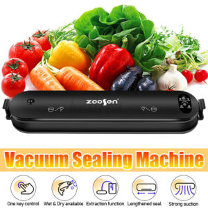 Vacuum Sealer Machine Food Preservation Storage Saver Automatic With Seal Bag