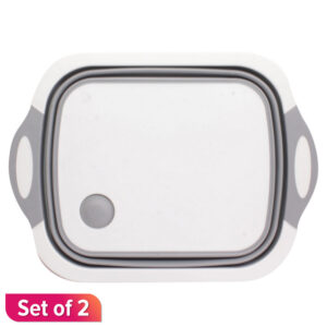 Foldable Multi-Function Chopping Board (Set of 2)