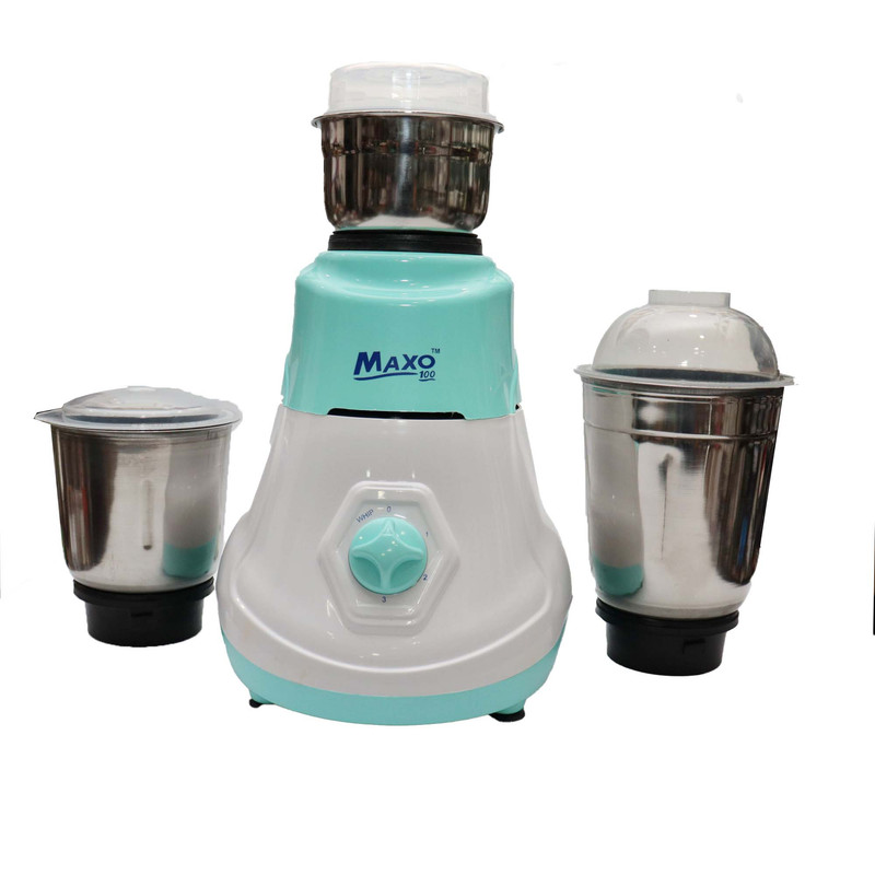 Maxo 100 Mixer Grinder 600 Watt 3 Jar
