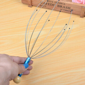 Octopus Shaped Multipoint Head Scalp Massage Manual Massager For Stress Relief Blood Circulation Improvement