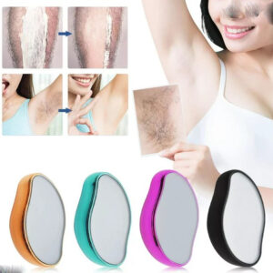 Nano Crystal Physical Hair Removal Crystal Hair Eraser Painless Safe Epilator Easy Cleaning Reusable Glass Hair Removal