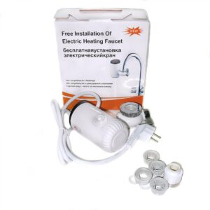 Adjustable Electric Hot Water Heater Faucet Kitchen Fast Heating Tap