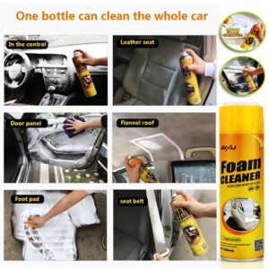 650ml Cleaner Multi-Purpose Bubble Spray Foam for Kitchen Grease Bubble Cleaner Kitchen