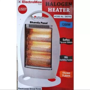 Electromax 3 Rod Halogen Heater 1200 Watts