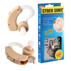 Original Cyber Sonic Hearing Aid Famous BTE Personal Sound Amplifier Ear Hearing Aid Device