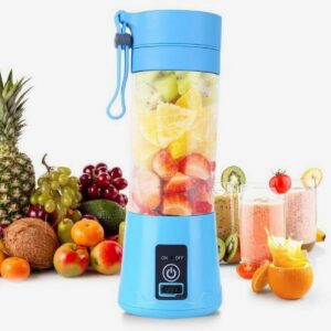 4 Blades USB Rechargable Portable Juicer Blender - 380ml